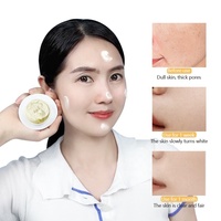 Crème Visage Anti-rides Raffermissante Éclaircissante au Centella et à l'Hamamélis 30g, Hydratant au Collagène, Soin Végétalien, Marque Blanche OEM