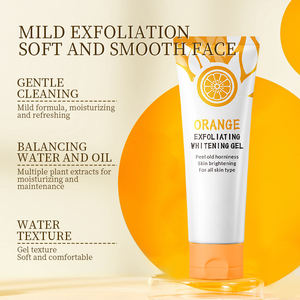 Hot Sale Orange Exfoliating Gel Foreign Trade Facial Cleansing Exfoliating <b>Body</b> <b>Scrub</b> Gel - Product Image 2