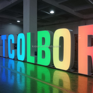 Kexian tùy chỉnh ánh sáng lên thư khổng lồ ngoài trời lớn Led chữ miễn phí đứng 3D chữ cái với đèn - Product Image 6