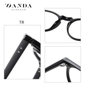 Photochromic Anti Blue Light Glasses TR90 Full Frame <b>PC</b> Lens UV Resistant Explosion Resistant For Indoor Outdoor Use - Product Image 3