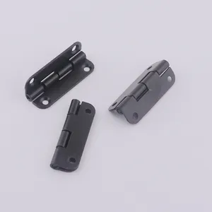 Black Color 90 Degree Black Color Metal Wooden Box Hinge For Jewelry Box Accessories