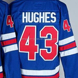 准备发货 美国冰球队 Jack Eichel Royal 2026 主场最佳品质缝制球衣 - Product Image 6