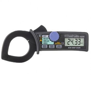 Medidor de Fugas de Corriente RMS Verdadero Kyoritsu KEW 2433R, Pinza de 40mm, Seguridad de 300V, Resolución de 0.01mA, Rangos de 40mA/400mA/400A, 1 Año de Garantía - Product Image 1