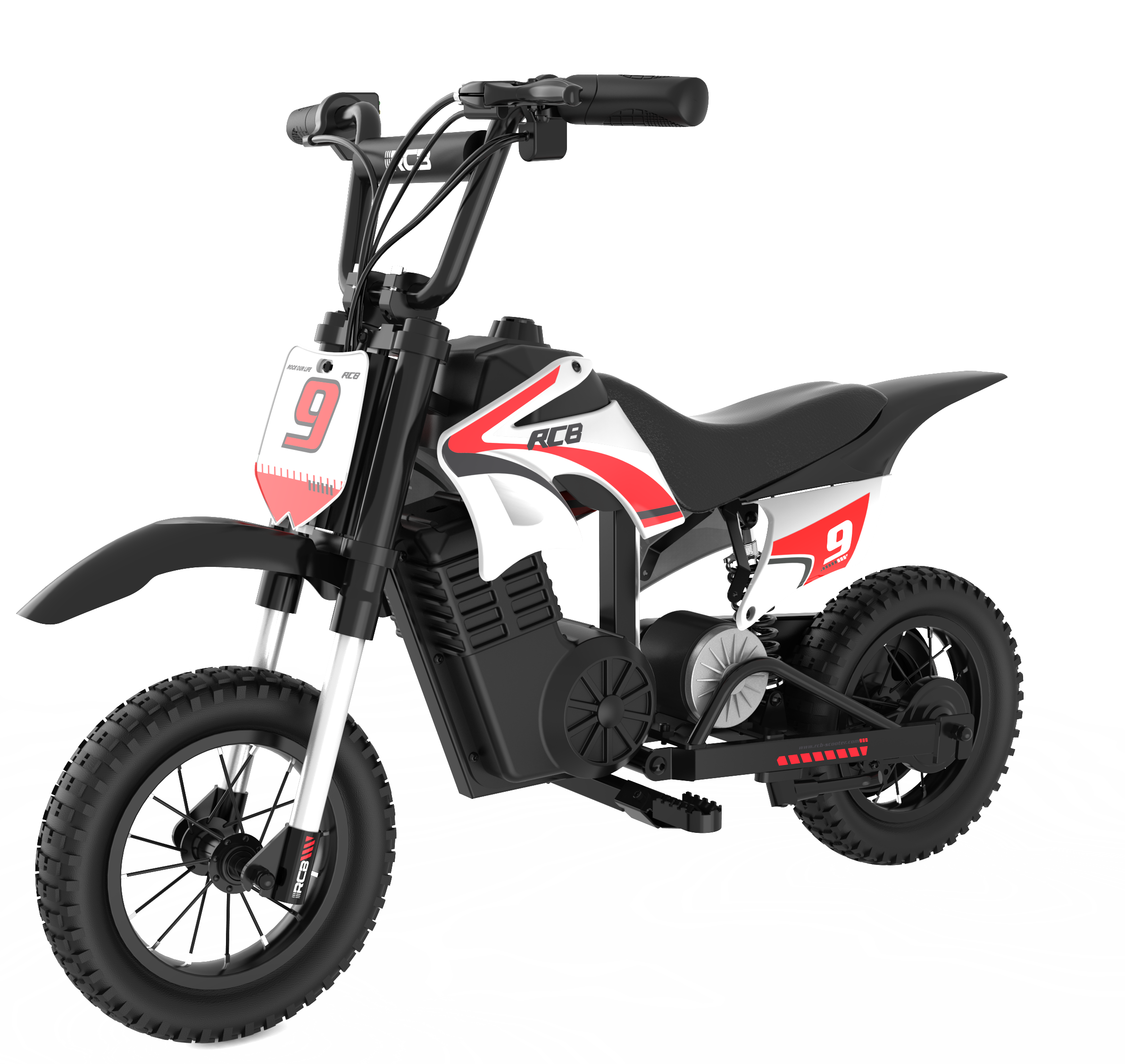 Высокопроизводительный Детский Электрический мотоцикл R9X PRO, 12 дюймов, 350 Вт, 36 В, 5,2 А/ч