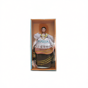 Poupée traditionnelle de la région de Puglia, costume traditionnel en tissu, souvenir de collection pour filles de 14 ans et plus - Product Image 2