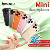 Mini Teléfono Móvil Inteligente HD de 3 Pulgadas, Android 8.1, 2GB de RAM + 16GB de ROM, Doble SIM, para Play Store, 3G, Francés