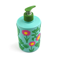 Bouteilles PET de haute qualité en gros, marque privée, 300ml/500ml, pour savon liquide, désinfectant pour les mains, gel douche, avec pompe pulvérisatrice, OEM ODM