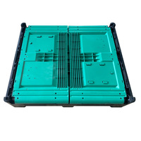 Grand conteneur de palette en plastique pliable pliable pour fruits et légumes