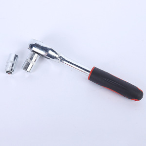 <b>Ratchet</b> Handle 1/4 In Crv Metal <b>Socket</b> Wrench Set For Auto Home Repair 46 Piece Tool Kit With Hard Case - Product Image 1
