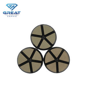 3''4'' <strong>Pad</strong> Ceramic Hybrid Transitional <strong>Pads</strong> Removal Scratches Flexible Diamond Dry Concrete Polishing <strong>Pads</strong> for Floor - Product Image 3