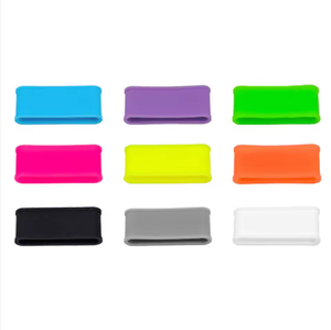 9 pièces de sangles antidérapantes en silicone pour poignée de <span class=keywords><strong>raquette</strong></span> de pickleball et de <span class=keywords><strong>tennis</strong></span> - Product Image 2
