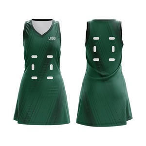 Custom Netball Uniform Dress with Team Names and Number Prints - Product Image 2