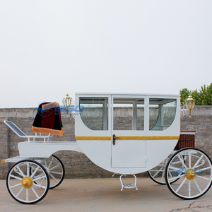 Carruaje Eléctrico de Lujo de Cuatro Ruedas 2025 con Estructura de Acero, 5-6 Asientos, para Bodas, Turismo y Uso Real en Navidad - Product Image 3