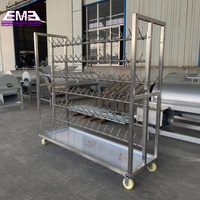 Équipement de traitement Offre Spéciale mouton/chèvre pour abattoir Halal 1-50-100 moutons conteneur mobile abattoir