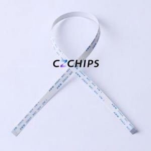 FC-0.5B-10P-300mm FFC Cable (Flexible Flat Cable) P=0.5mm Connector 10P 0.5mm 0.3mm Non-Inverting - Product Image 1