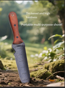 Pala de Alta Calidad con Mango de Nogal, Herramienta Clásica para Jardín y Hogar, Cuchilla Fija, Pala Manual para Excavar al Aire Libre con Funda de Nailon - Product Image 5