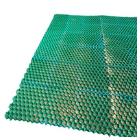 5 peintures à gazon en plastique hdpe, grilles pour portières de couloir
