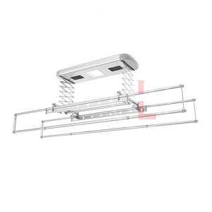 Piccolo essiccatore di stoffa montato a parete Auto ascensore elettrico asciugatura riscaldata asciugatrice per biancheria intelligente - Product Image 1