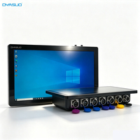 DYASUO PC Industrial de Panel Completo con Protección IP66 a Prueba de Agua y Polvo, PC Táctil Integrado sin Ventilador de 15, 17, 19, 21.5 Pulgadas, Chasis Industrial Resistente