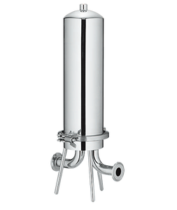 산업용 10 "20" 30 "40" 스테인레스 스틸 304/316L 카트리지 필터 하우징 10 인치 물 필터 카트리지 필터 하우징 - Product Image 1