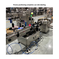 Machine automatique en acier inoxydable 304 pour sauce à l'ail et au thym, pesto alla genovese, avec mise sous vide, étiquetage, plastique/verre, moteur