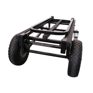 700LB kapasitas telescopis bingkai DJ peralatan keranjang beban berat bergerak tangan truk lipat kereta <span class=keywords><strong>Dolly</strong></span> - Product Image 5