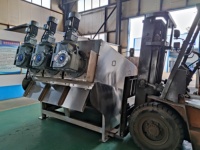 Déshydrateur automatique JINLONG JLD pour fermes d'élevage, machine de déshydratation du fumier, acier inoxydable, déchets agricoles, fumier solide-liquide