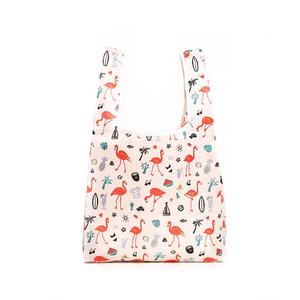 Custom Eco-Friendly Recycled Polyester <b>Foldable</b> Grocery Tote <b>Bag</b> Reusable Polyester Folding Shopping <b>Bag</b> - Product Image 3
