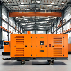 เครื่องอัดอากาศแบบพกพาไร้น้ำมัน 1600 ลูกบาศก์ฟุตต่อนาที - Product Image 1
