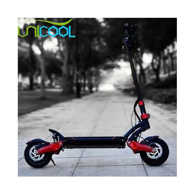 Unicool güçlendirilmiş geniş güverte ücretsiz vergi Scooter savaşçı nokta elektrikli Scooter elektrikli Scooter