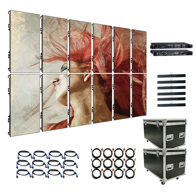 Indoor/Outdoor P3.91 P4.81 Rental LED Display Screen Panel for Stage Wayfinding Education