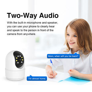 Stockage Cloud IA IR <span class=keywords><strong>PT</strong></span> Full HD 2MP CMOS Vision nocturne sans fil IP66 Étanche Dôme Intérieur Intelligent Suivi automatique CCTV Sécurité <span class=keywords><strong>WiFi</strong></span> - Product Image 4