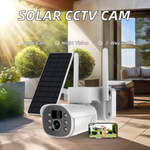Ngoài trời năng lượng mặt trời không dây WIFI CCTV Mạng <span class=keywords><strong>Camera</strong></span> đầy đủ màu sắc tầm nhìn ban đêm CMOS cảm biến pin năng lượng thấp được xây dựng trong mic đám mây - Product Image 6