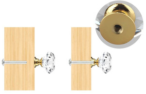 Ngăn kéo kéo và núm sọ hình pha lê thủy tinh ngăn kéo núm JK - Product Image 3