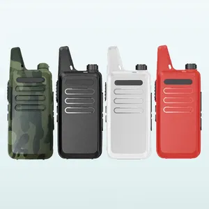 Baofeng-Walkie Talkie UHF de 5W, radio bidireccional F20 con carga USB de 400-470MHz