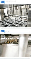 BHJ-6 automatique tasse minérale potable eau pure machine de remplissage et de scellage prix compétitif ligne de production chine en gros