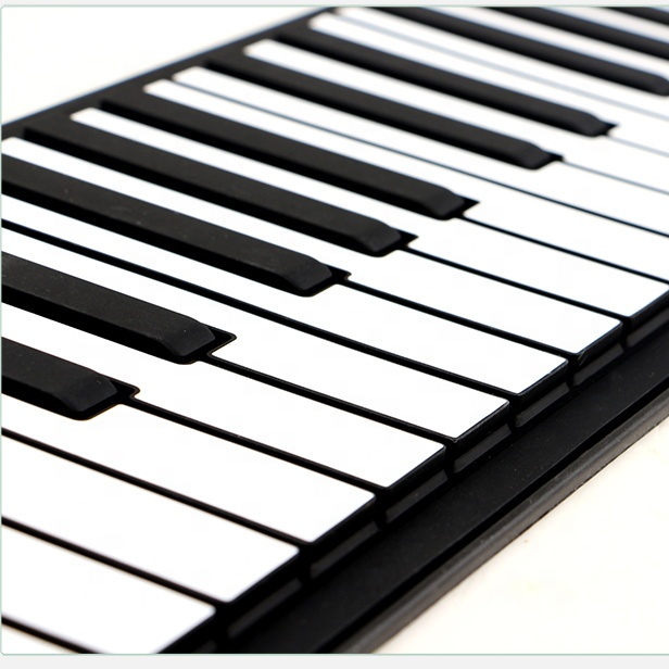 Распродажа, мягкая клавиатура, пианино, рулонное пианино, 88 клавиш, утолщенная мягкая клавиатура, складное пианино для рождественских подарков, Новогодний подарок