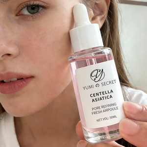 Serum Ampul Wajah Centella Asiatica Perawatan Kulit Korea Kustom Grosir, Essence Pemutih Pengencang Penenang Jerawat dalam Botol - Product Image 3