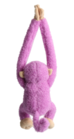 Jouets en peluche à suspendre partout : singe, orang-outan, paresseux, lémurs mignons