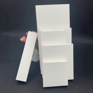 Boîte en carton pliable blanche 17-18cm 350g, boîte d'emballage pour le rangement de cosmétiques et de cadeaux - Product Image 4