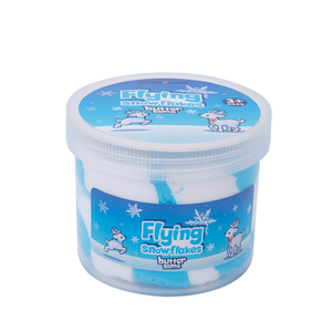 Commercio all'ingrosso della fabbrica di neve serie Flying Snowflakes burro melma con bianco e blu melma burrosa - Product Image 4