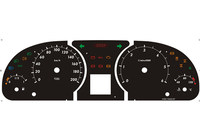 Touchgoal TG Factory Price 2D Speedometer Silk Screen Printing Dial Dashboard Overlay Instrument Panel Cars Keypads Keyboards