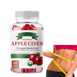 Oem/ODM nhãn hiệu riêng cung cấp Nhà máy sản phẩm tự nhiên hign chất lượng <span class=keywords><strong>Apple</strong></span> <span class=keywords><strong>Cider</strong></span> Vinegar Gummies cho cơ thể hình - Product Image 3