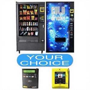 Pack Combo Premium de Distributeurs Automatiques de Snacks et de Boissons 471 (Canettes de 12 oz) 278 (Bouteilles) Capacité de Boisson Lecteurs de Cartes de Crédit Garantie de 90 Jours - Product Image 1