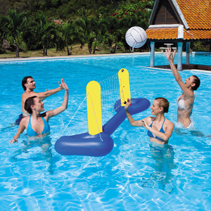 <span class=keywords><strong>Filet</strong></span> de volley-ball gonflable géant, but de football aquatique flottant, panier de basket-ball, jeu de bowling, jouet aquatique pour <span class=keywords><strong>piscine</strong></span> extérieure - Product Image 4
