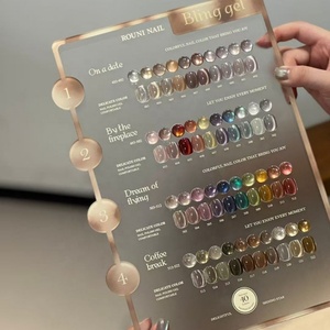 Rouni – Kit de vernis gel UV effet œil de chat froid, 40 couleurs, pour manucure professionnelle en salon, à retirer par trempage - Product Image 5