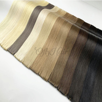 Extensions de Cheveux Humains Européens 100% Remy Vierge de Qualité Luxe, Lisses, Ondulés, Trame Invisible, Double Trame, Trame Genius, Vente Chaude
