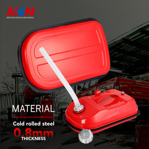 Jerrycan 10L en acier laminé à froid, bidon à carburant, conteneur de stockage de liquides, réservoir de carburant portable SM185 - Product Image 5