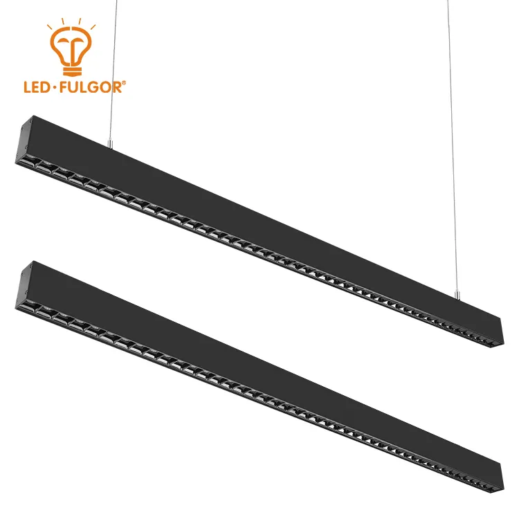 Wholesale market gallery office ceiling surface mounted 50w shine up and down led linear pendant light