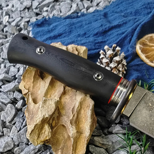 มีด战术คุณภาพสูง IL T8 ทำจากเหล็กกล้าไร้สนิม ปรับแต่งได้ พร้อมปลอกมีด G10 DIY สำหรับงานอุตสาหกรรมและกิจกรรมกลางแจ้ง รองรับ OEM - Product Image 2